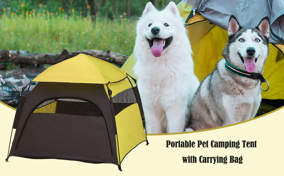 Why It's A Good Idea To Invest in A Portable Water-resistant Pop-up Dog Tent